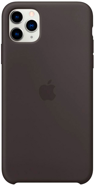 Чехол Apple для iPhone 11 Pro Max Silicone Case (черный)