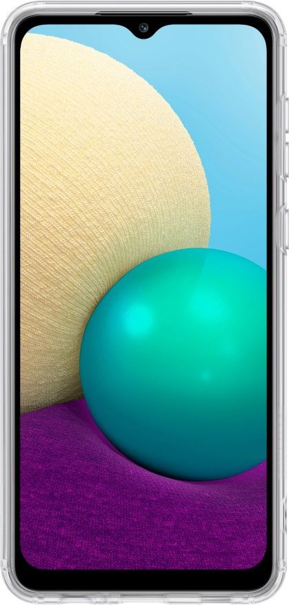 Чехол-накладка Soft Clear Cover для Samsung A02 (прозрачный)