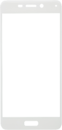 Защитное стекло BoraSCO Full Screen для Huawei Y5 Prime/Honor 7A (белая рамка)