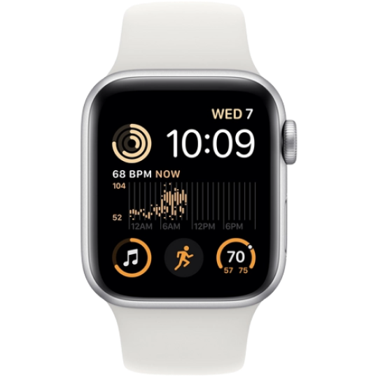 Apple Watch SE 2022 40 мм (серебристый) фото 1 Apple Watch SE 2022 40 мм (серебристый) фото 1