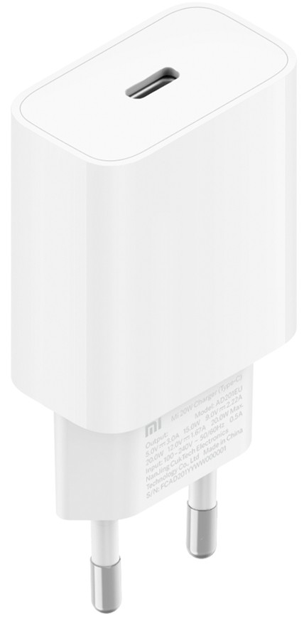 Xiaomi Mi 20W Charger Type-C (белый) Xiaomi Mi 20W Charger Type-C (белый)