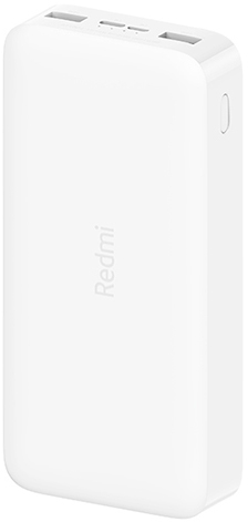 Внешний аккумулятор Xiaomi Redmi Power Bank 20000 mAh (белый)