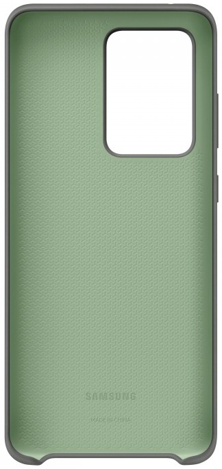 Silicone Cover для Samsung Galaxy S20 Ultra (серый) фото 1