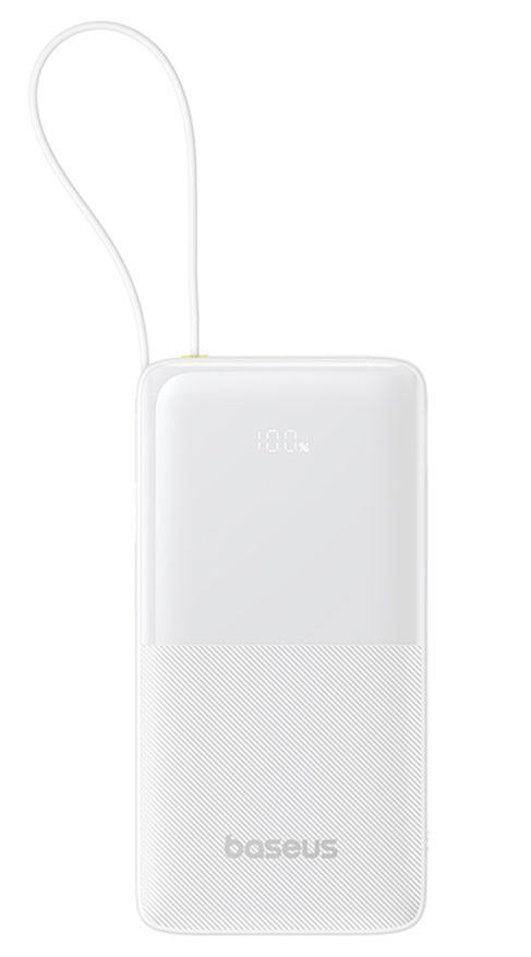 Baseus Bipow 2 Digital Display Power Bank 20000mah 20W (белый) Baseus Bipow 2 Digital Display Power Bank 20000mah 20W (белый)