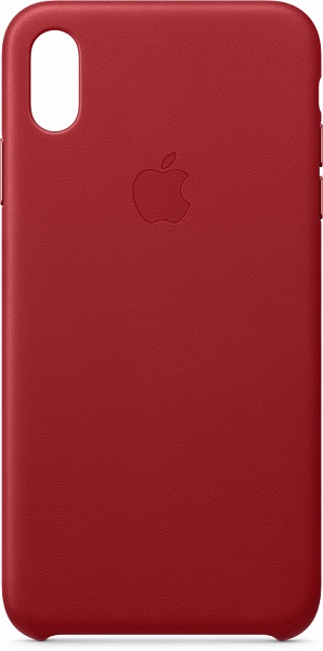 Чехол оригинальный Apple для iPhone Xs Max (красный)