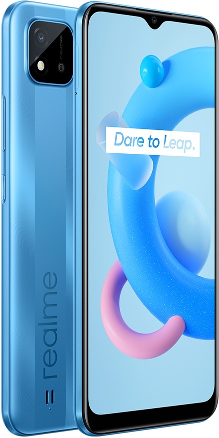 Смартфон realme C11 2021 4/64GB (голубой)