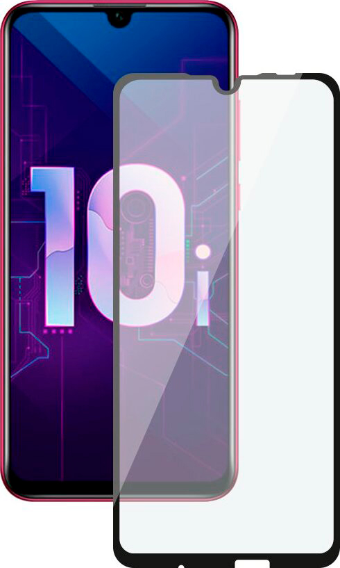 RED LINE "Full Glue" для Honor 10i черная рамка