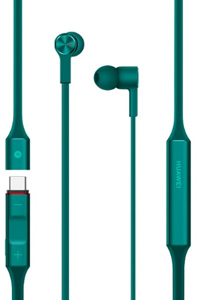 Наушники беспроводные Huawei FreeLace CM70-C (изумрудно-зеленый) фото 1
