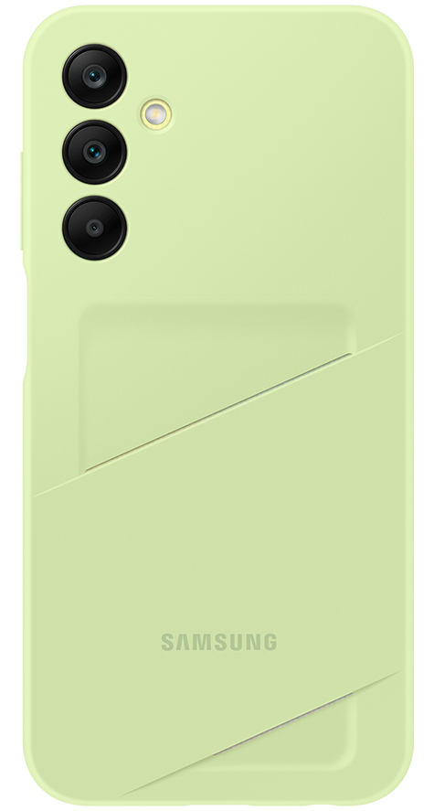 Card Slot Case для Samsung A25 (лайм)