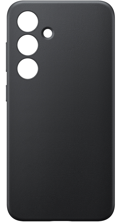 Vegan Leather Case для Samsung S24 (черный) Vegan Leather Case для Samsung S24 (черный)
