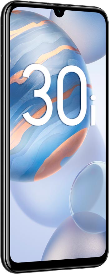 Смартфон Honor 30i 4/128Gb (полночный черный)