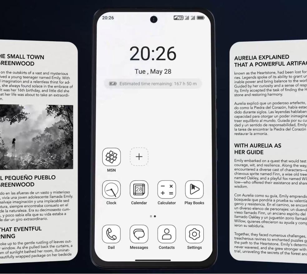 TCL NXTPAPER 70 Pro экран