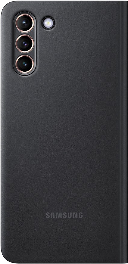 Чехол-книжка Smart Clear View Cover для Samsung S21+ (черный)
