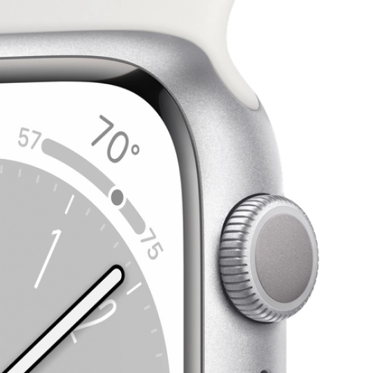 Apple Watch Series 8 45 мм (серебристый) фото 2 Apple Watch Series 8 45 мм (серебристый) фото 2