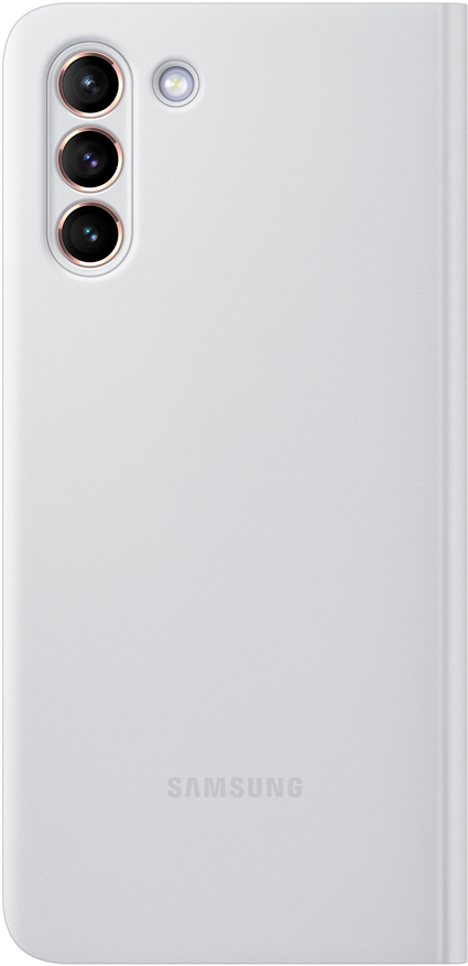 Чехол-книжка Smart Clear View Cover для Samsung S21+ (серый) Чехол-книжка Smart Clear View Cover для Samsung S21+ (серый)