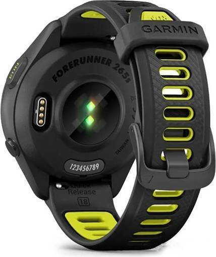 Garmin Forerunner 265S 42 мм (черный корпус/черно-желтый ремешок) фото 3