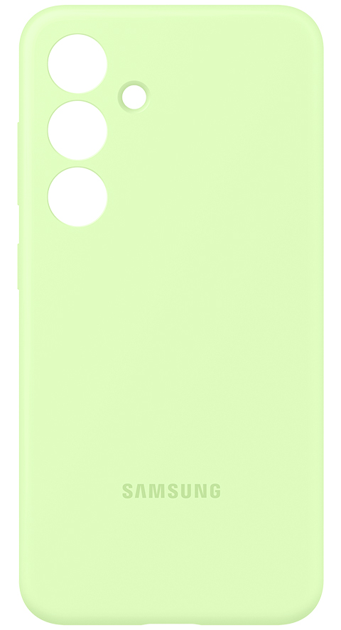 Silicone Case для Samsung S24 (желтый)