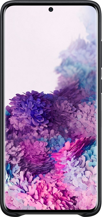 Leather Cover для Samsung Galaxy S20+ (черный)