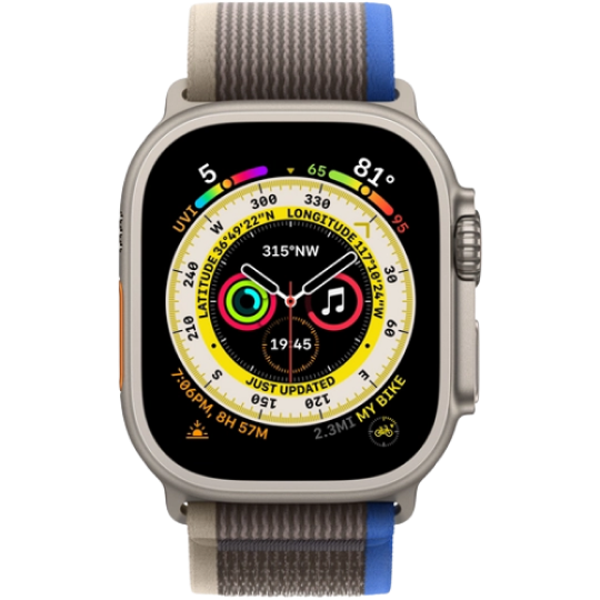 Apple Watch Ultra M/L + скретч-карта (синий/серый) фото 1 Apple Watch Ultra M/L + скретч-карта (синий/серый) фото 1