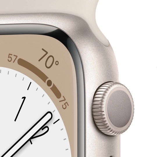 Apple Watch Series 8 41 мм (сияющая звезда) фото 2 Apple Watch Series 8 41 мм (сияющая звезда) фото 2