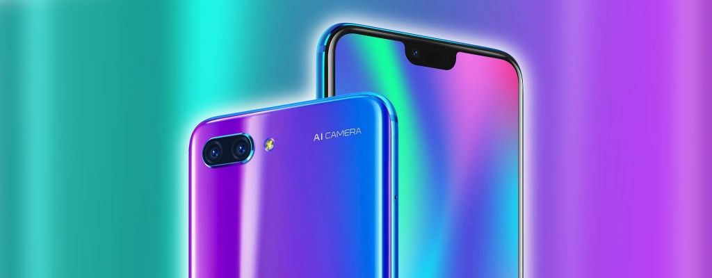 Honor 10 - мерцающий синий Honor 10 - мерцающий синий