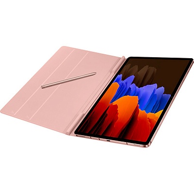 Book Cover для Samsung Galaxy Tab S7+ (розовый) фото 4