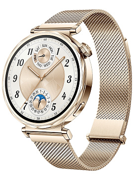 Huawei Watch GT 5 41 мм, миланское плетение (золотой)