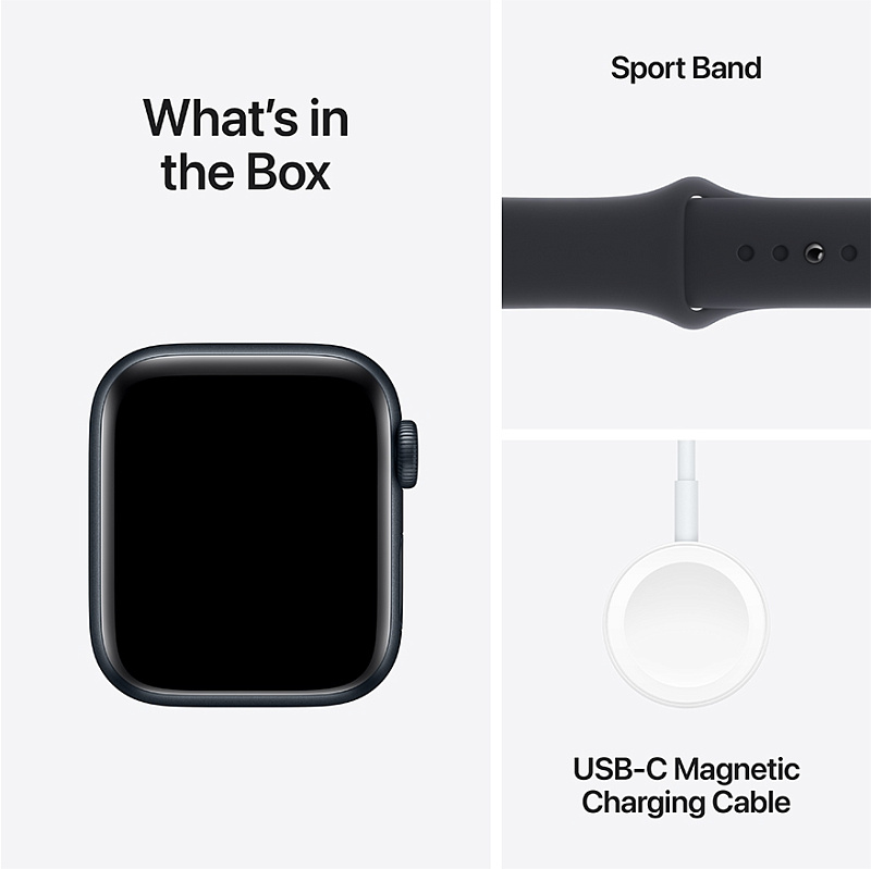 Apple Watch SE 2024 40 мм (черный) фото 2 Apple Watch SE 2024 40 мм (черный) фото 2