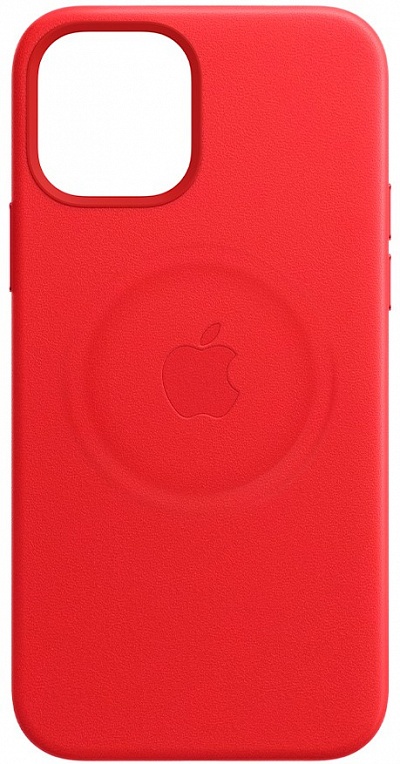 Apple для iPhone 12 Pro Max Leather Case with MagSafe (PRODUCT)RED фото 3