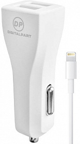Digitalpart CC-231 с кабелем Lightning (белый)