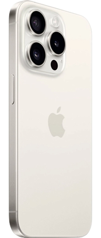 Apple iPhone 15 Pro 128GB, SIM+eSIM (белый титан) фото 4 Apple iPhone 15 Pro 128GB, SIM+eSIM (белый титан) фото 4