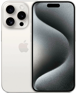 Apple iPhone 15 Pro Max 256GB A3108 (белый титан)