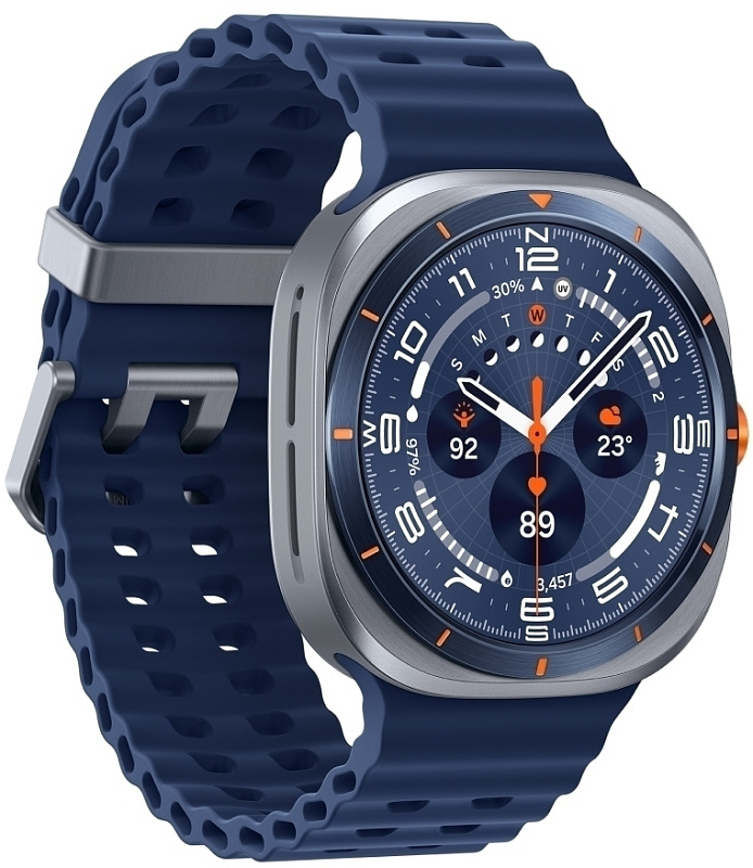 Samsung Galaxy Watch Ultra 47 мм LTE SM-L705 (титановый синий) фото 1 Samsung Galaxy Watch Ultra 47 мм LTE SM-L705 (титановый синий) фото 1