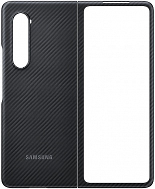 Silicone Cover для Samsung Z Fold3 (черный) фото 1