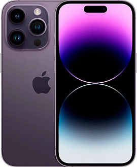 Apple iPhone 14 Pro 256GB (SIM + eSim) + скретч-карта (темно-фиолетовый)