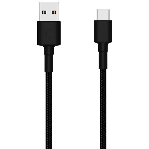 Xiaomi Mi Braided USB Type-C 1м (черный) Xiaomi Mi Braided USB Type-C 1м (черный)