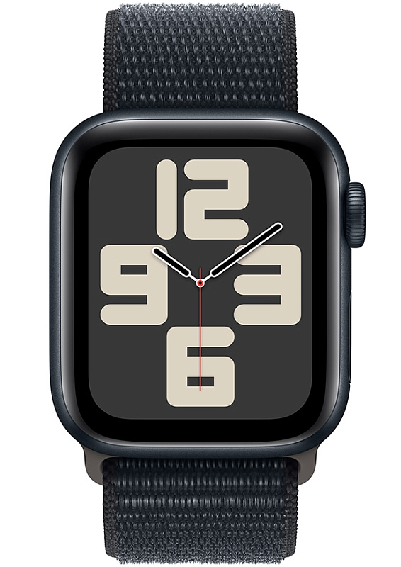 Apple Watch SE 2024 44 мм (черный нейлон) фото 1 Apple Watch SE 2024 44 мм (черный нейлон) фото 1