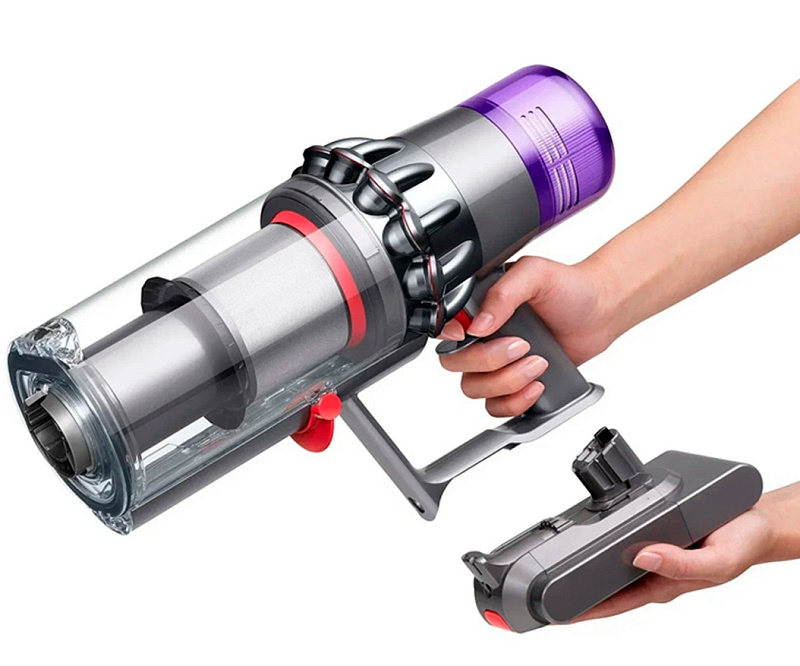 Dyson V11 extra SV28, никель/красный фото 2 Dyson V11 extra SV28, никель/красный фото 2