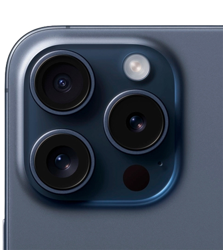 Apple iPhone 15 Pro 128GB (SIM+eSIM) (синий титан) фото 4 Apple iPhone 15 Pro 128GB (SIM+eSIM) (синий титан) фото 4
