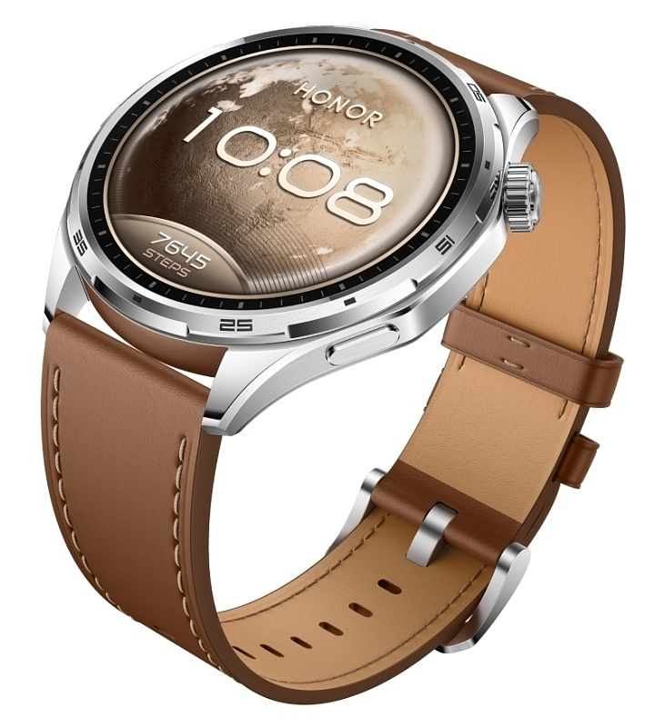 HONOR Watch 6 (коричневый, кожа) фото 4