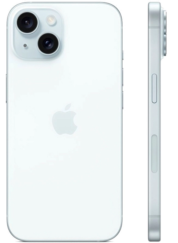 Apple iPhone 15 128GB by ELNU Грейд B (голубой) фото 2