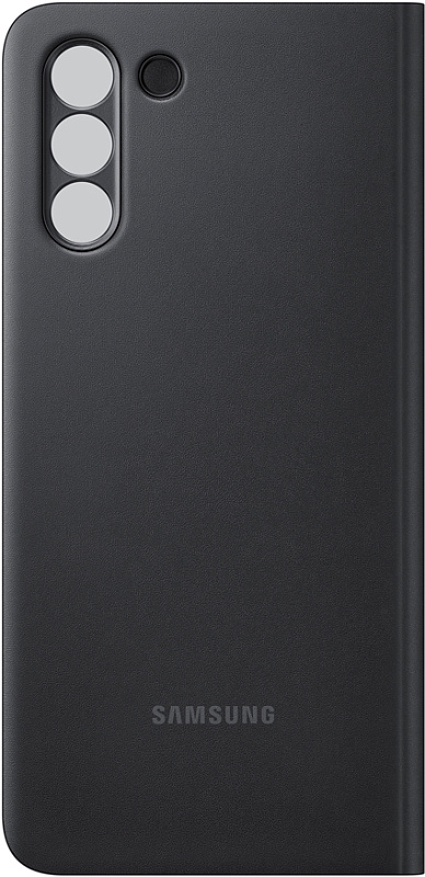 Чехол-книжка Smart Clear View Cover для Samsung S21+ (черный) фото 3