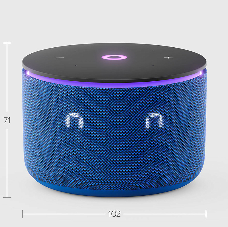 Яндекс. Станция Мини 3  Pro YNDX-00059 (синий) фото 2