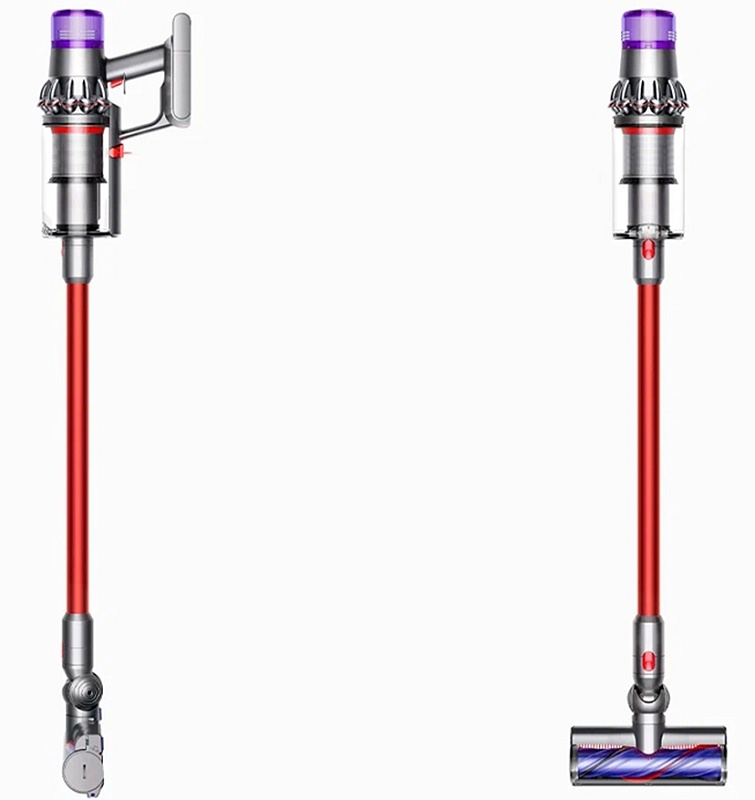 Dyson V11 extra SV28, никель/красный фото 1 Dyson V11 extra SV28, никель/красный фото 1