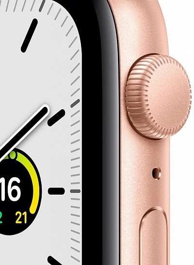 Apple Watch SE 44 мм (золото / розовый песок) фото 2