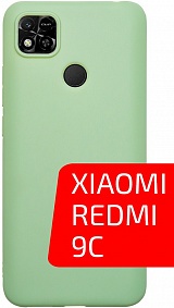 Volare Rosso Matt TPU для Xiaomi Redmi 9C (зеленый)
