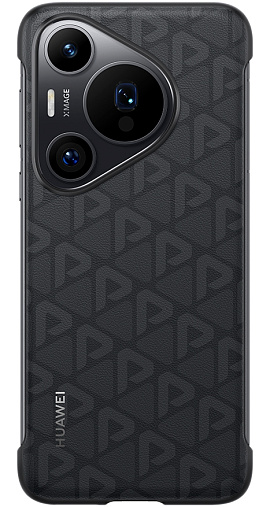Monogram Magnetic Case для Huawei Pura 70 Pro (черный)