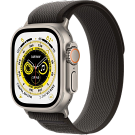 Apple Watch Ultra S/M + скретч-карта (черный/серый)