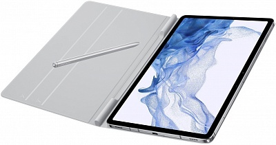 Book Cover для Samsung Galaxy Tab S8 (серый) фото 4