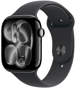Apple Watch 11 46 мм (черный, S/M)